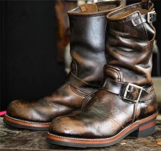 （Big Sale💥）Men's Vintage Outdoor Boots(Buy 2 Free Shipping✔️)