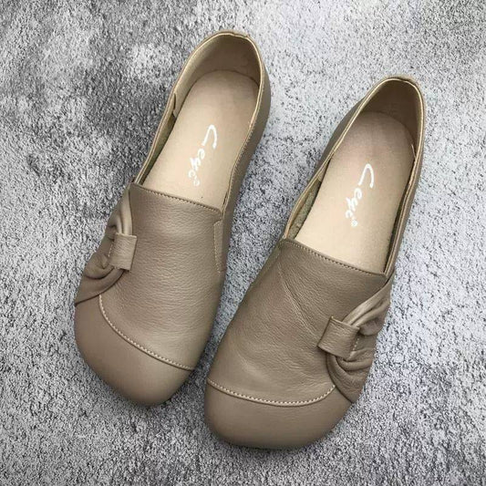 Women's Leather Soft-soled Non-slip Shoes