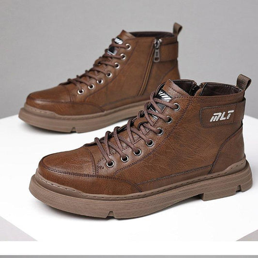 2023 Men's Fashion Leather Martin Boots
